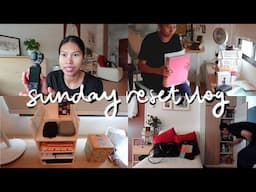 🌱 sunday reset vlog 003 | 📹 unboxing dji osmo pocket 3, 🧹 tidying the house, 📦 decluttering