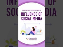 Understanding Social Media Influence on Teen Behavior | Partnership to End Addiction
