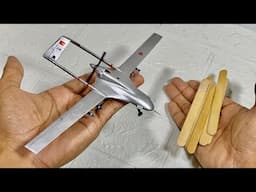 BAYRAKTAR TB 2 Build from wooden sticks