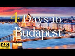 How to Spend 4 Days in BUDAPEST Hungary | Travel Itinerary