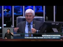 Senado realiza Sessão de Debates Temáticos sobre Prevenção de Desastres
