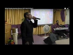 My HOPE is BUILT on NOTHING Less Than JESUS Blood And RIGHTEOUSNESS - Easton Gobourne - Live
