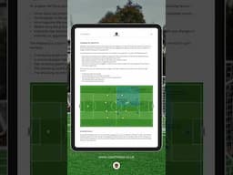 How to Analyse a Football Match ebook - link in the description! #football #soccer #footballtraining