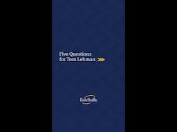 Get to know Tom Lehman