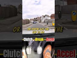 Feet-Control As Approaching Roundabouts!