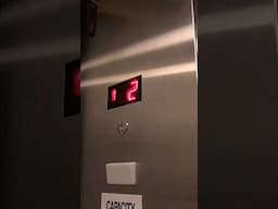 Riding the #schindler hydraulic #elevator