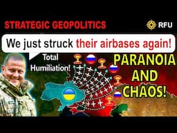 Far From Over! Russia Collapses in COMPLETE DRONE HYSTERIA as Ukraine Targets Their Airbases Again!