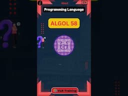 About ALGOL 58 programming language
