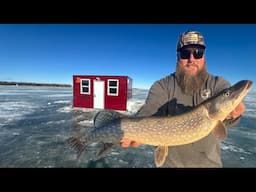 Floridaman goes ICE FISHING l Catch Clean Cook | Devils Lake, North Dakota