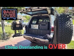 Cheap Overlanding is over...