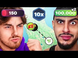Geoguessr Pro vs Faze Rain BUT his hp DOUBLES
