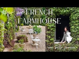 French Country Charm | How to create a calm still life space | Visit a new garden center