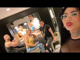 Paolita Suarez está en vivo haciendo flautas en Casa De Wendy con toda la Plebada  ￼