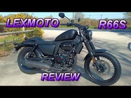 ★ 2025 LEXMOTO R66S CRUISER REVIEW ★