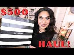 HUGE $500 SEPHORA SALE HAUL!! NEW PRODUCTS & RESTOCKS!!