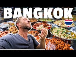 A FULL DAY OVER-EATING at BANGKOK’S BEST FOOD MARKET 🇹🇭 (Wang Lang Street Food Paradise)