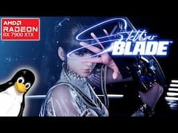 Stellar Blade PC Demo Max Settings 1440p | Ryzen 7 7800X3D | RX 7900 XTX | Linux