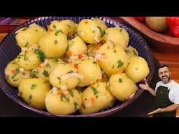 SALADA DE BATATA BOLINHA - MAGNIFICA - FÁCIL - DELICIOSA - Receitas de Pai