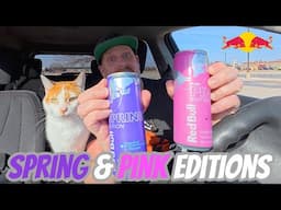 Red Bull's Latest Flavors: Pink & Spring Editions 2025 Taste Test