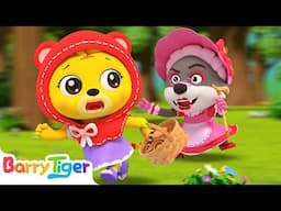 Little Red Riding Hood[NEW] | Fun Animal Version & Safety Education | Nursery Rhymes | BarryTiger
