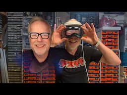 Adam Savage Reacts to Apple Vision Pro's New Personas!