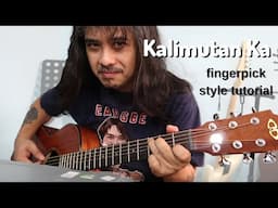 Kalimutan Ka finger pick style guitar tutorial (Skusta Clee) ni Pareng Don