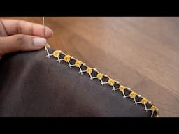 Quick & Easy Woven Herringbone Border