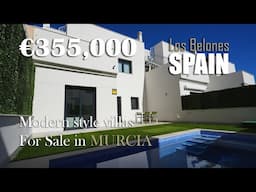 Modern style villas for sale in Los Belones, Murcia, Spain - Residencial Bellon - Property in Spain
