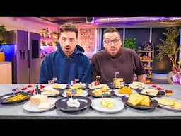 We Ate Cheese NON-STOP to Try and Guess Them All (GAME) | Sorted Food
