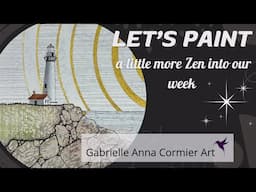 Beginner Friendly Lighthouse Landscape Using Watercolors | 2025 - 13