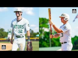 ACTION PACKED PLAYOFF SHOWDOWN #1 GATEWOOD VS. #4 TRINITY CHRISTIAN | HS BASEBALL