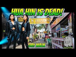 Exploring Hua Hin Thailand by Day. The Street's are Empty!