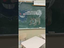 MORE POKEMONNN #pokemon #art #school #youtube #anime #shorts #yt #chalk #funny