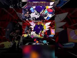 FNF: Boyfriend VS LordX & Xenophanes & Black Impostor // GENOCIDE COVER #shortvideo #shorts #short