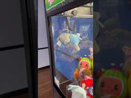 Easter Bunny STUCK Inside of the Claw Machine! 🐰 #shorts #arcade #clawmachine