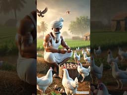 This Chicken Hid Her Egg in the Jungle 😱 | Farmer's Shocking Discovery! #shorts #ai #youtubeshorts