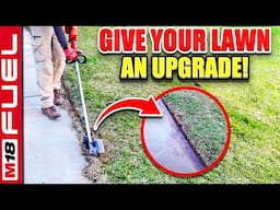Milwaukee's M18 Stick Edger Is A GAMECHANGER For Summer Lawn Care