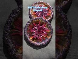 Resin Bloom in Druzy Coaster Duo Mold for You TO TRY