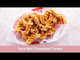 REVEALED: Taco Bell's Cinnamon Twists SECRET Copycat Recipe