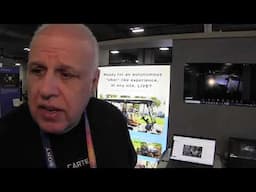 CES'25: Driver-free shuttles and carts; Watch CartEAV demonstrate a shuttle 2,000 miles away