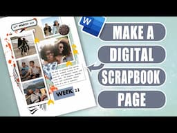 Create a Beautiful Scrapbook Page in MS Word – Step-by-Step Guide