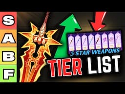 Which Weapons are WORTH IT? (Full 2025 Genshin Weapons Tier List)