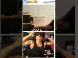 SHE WAS ABSOLUTELY FREAKING OUT#omeglelaughs #funny #omegle #rizz #huzz #aesthetic #biker