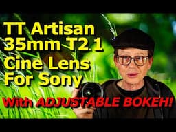 TT Artisan 35mm T2.1 Cine Lens - With DUAL BOKEH!
