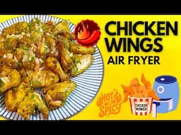 Spicy Air Fryer Chicken Wings