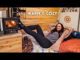 Solo Winter Van Camping in -5° F