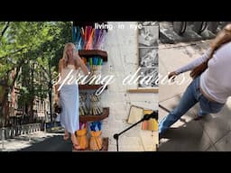 spring diaries | book club updates, lots of matcha + shopping in soho