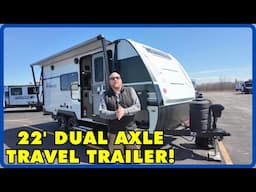 Short Dual Axle Couples Camper! 2025 Winnebago Micro Minnie 2108DS