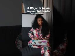 how to be an effective social develpment leader