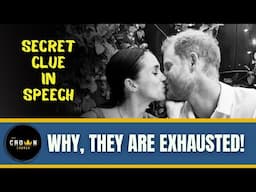 Harry's fake tears and the real reason Harry and Meghan are so exhausted! #fake